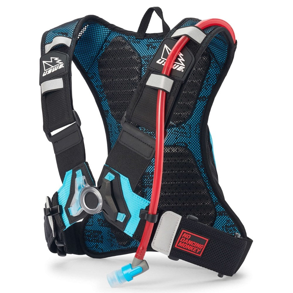 USWE HYDRO 3L MTB HYDRATION PACK BLK/HORIZON BLU [ONC01] #