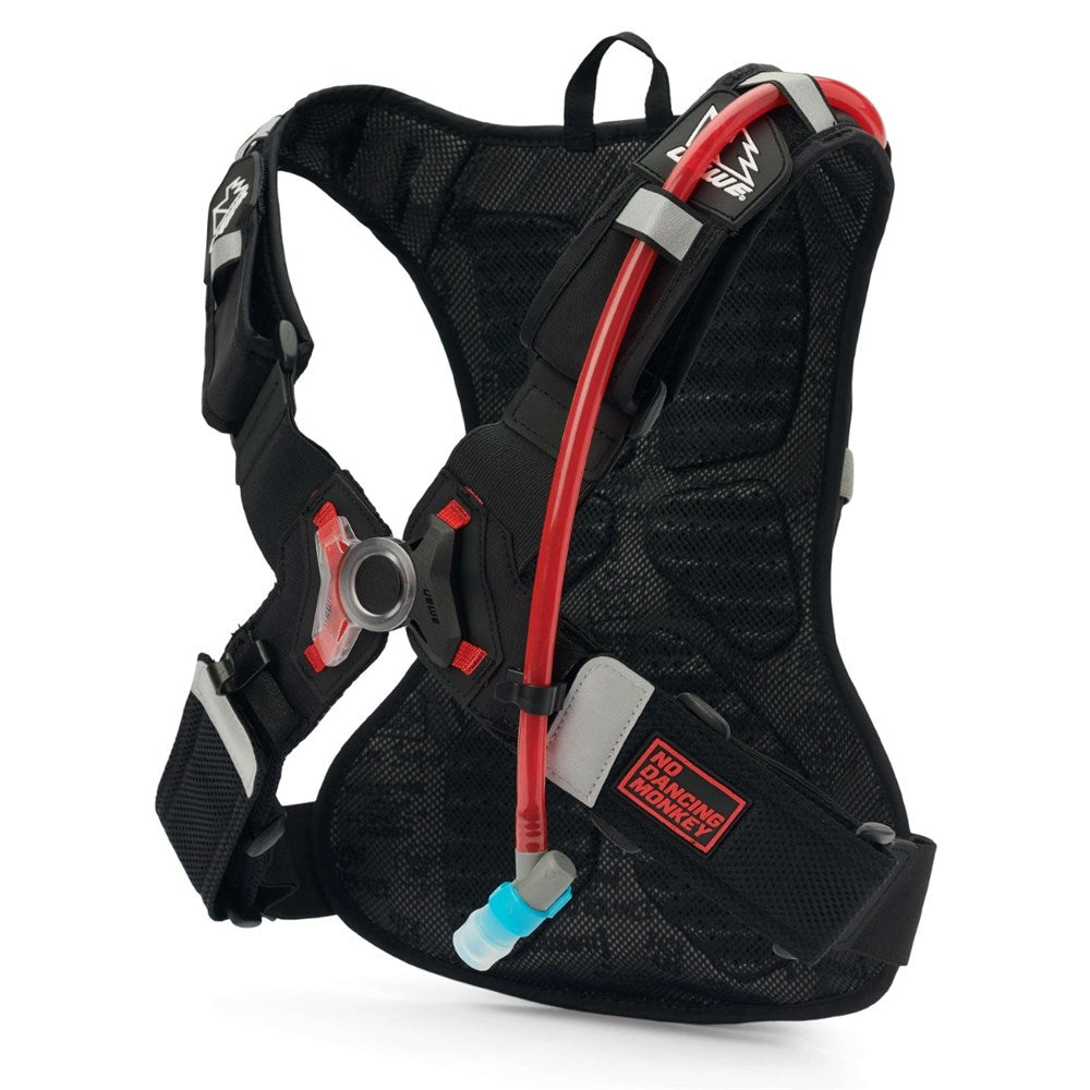 USWE RAW 4L DIRT BIKING HYDRATION PACK BLK/GRY (MOTO HYDRO) [SPC01]