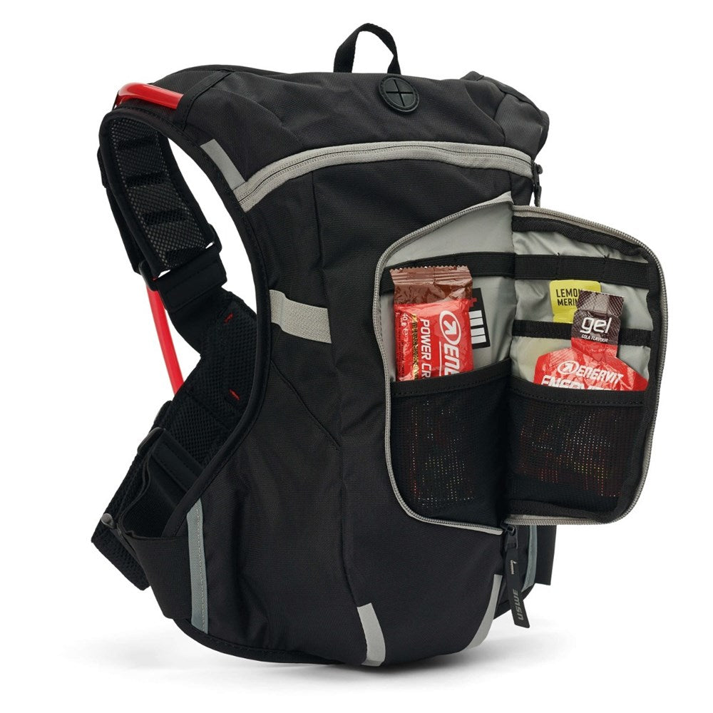 USWE RAW 4L DIRT BIKING HYDRATION PACK BLK/GRY (MOTO HYDRO) [SPC01]