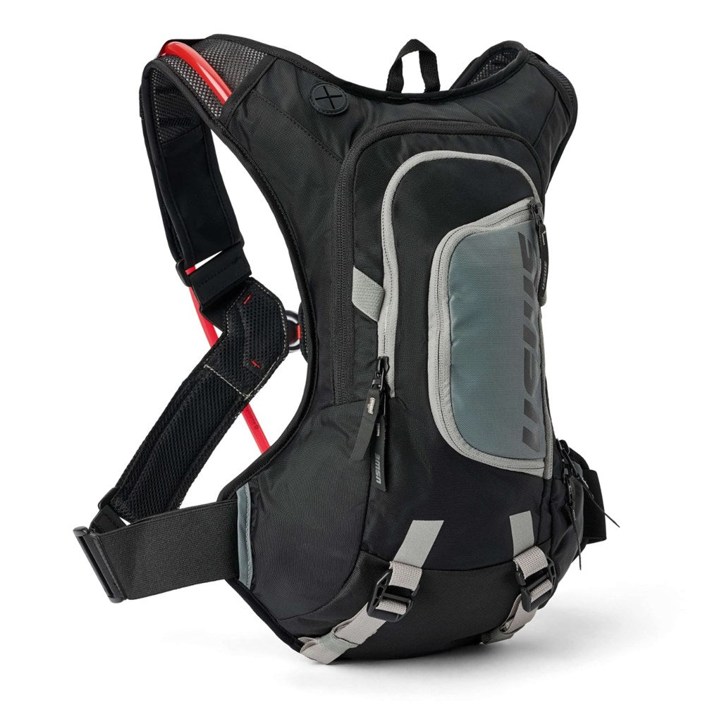 USWE RAW 8L ADVENTURE FIT DIRT BIKING HYDRATION PACK BLK [SPC01]