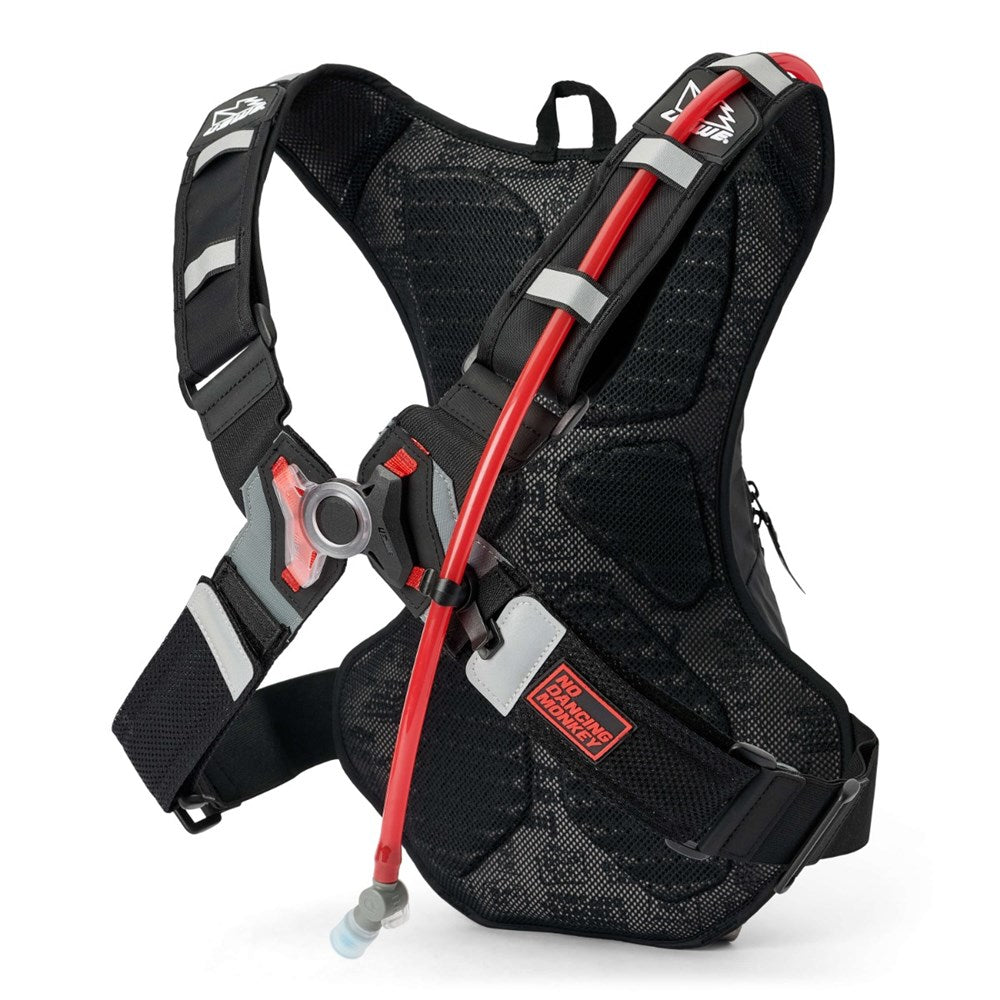 USWE RAW 8L ADVENTURE FIT DIRT BIKING HYDRATION PACK BLK [SPC01]