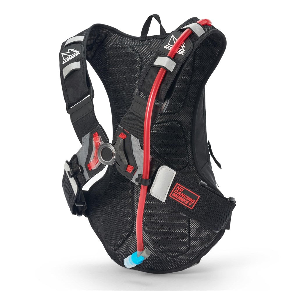 USWE RAW 8L DIRT BIKING HYDRATION PACK BLK/GRY [SPC01]