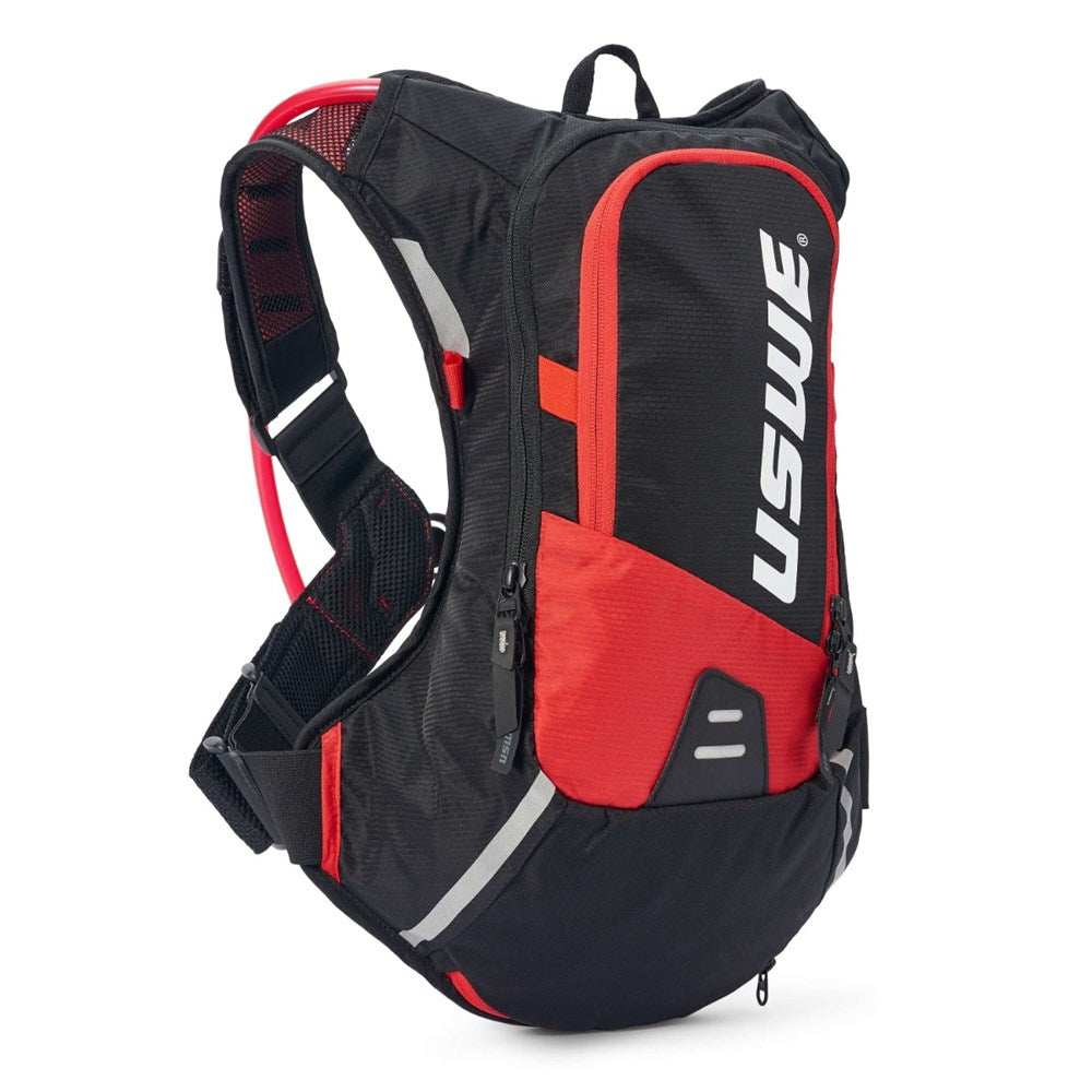 USWE HYDRO 8L MTB HYDRATION PACK BLK/USWE RED [ONC01] #