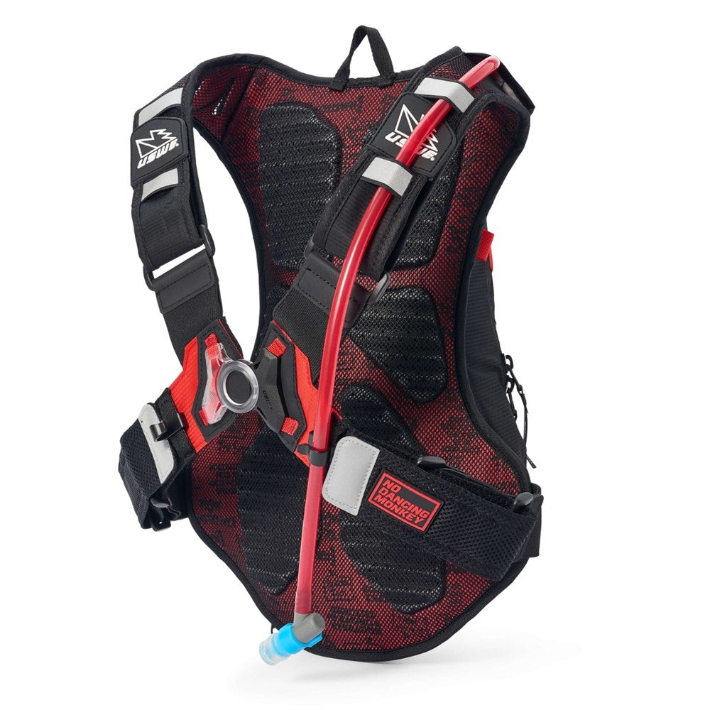 USWE HYDRO 8L MTB HYDRATION PACK BLK/USWE RED [ONC01] #