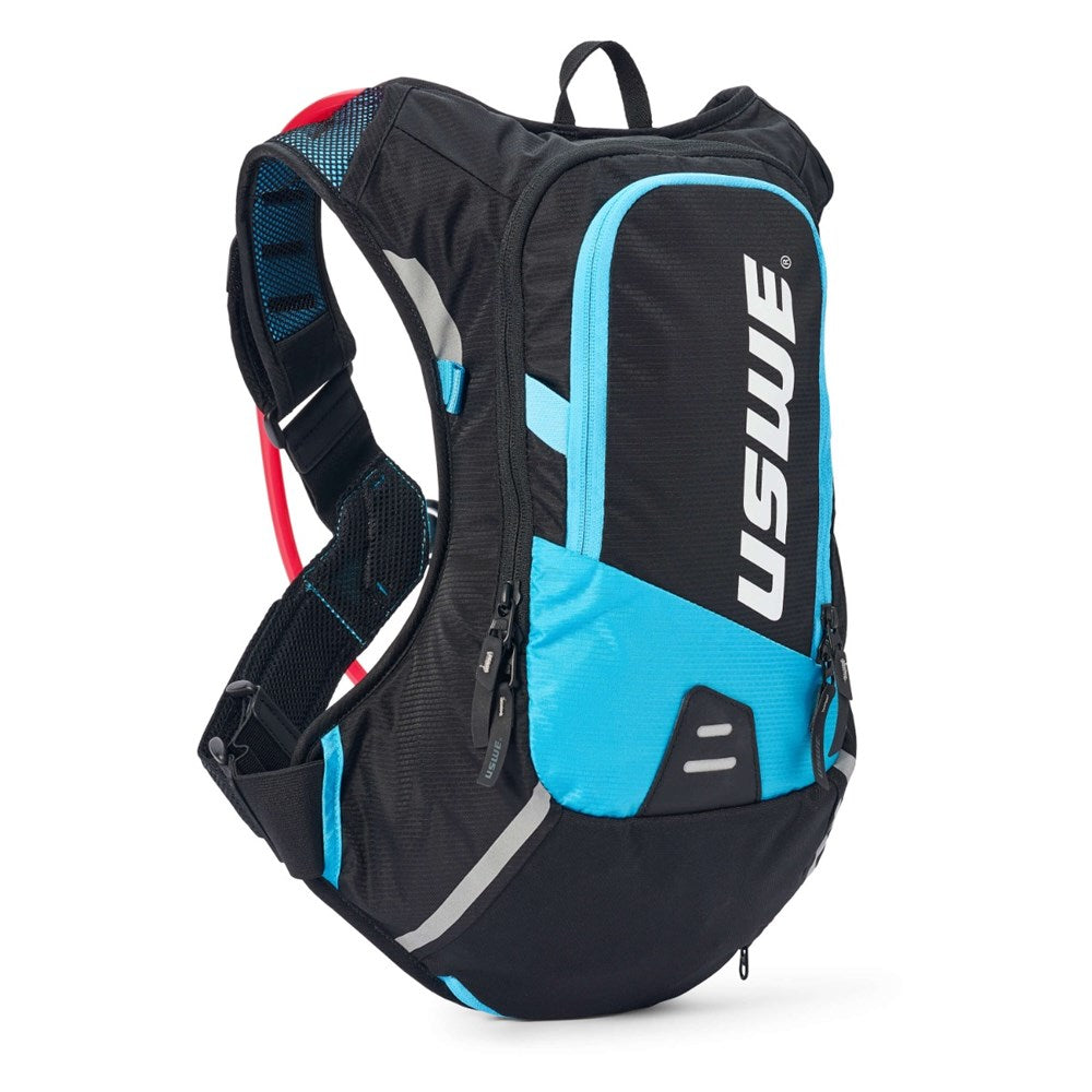 USWE HYDRO 8L MTB HYDRATION PACK BLK/HORIZON BLU [ONC01] #