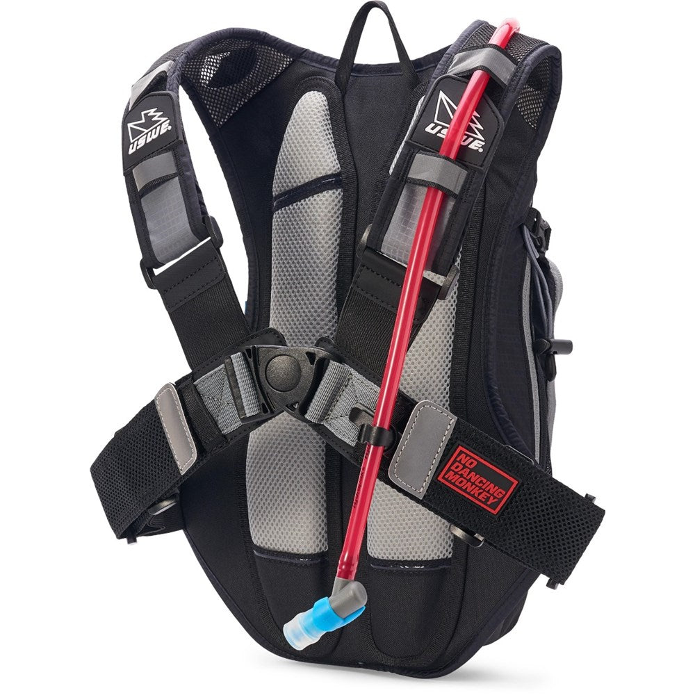 USWE AIRBORNE 9L MTB HYDRATION PACK BLK/GRY #