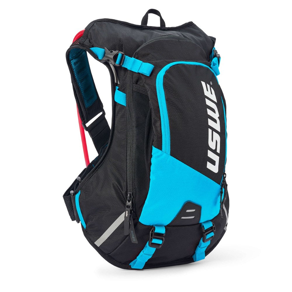 USWE HYDRO 12L MTB HYDRATION PACK BLK/HORIZON BLU [ONC01] #