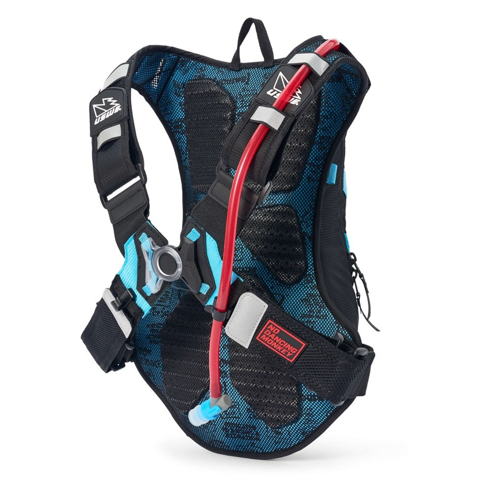 USWE HYDRO 12L MTB HYDRATION PACK BLK/HORIZON BLU [ONC01] #