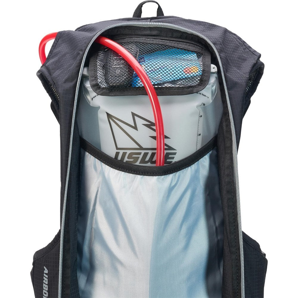 USWE AIRBORNE 15L MTB HYDRATION PACK BLK/GRY