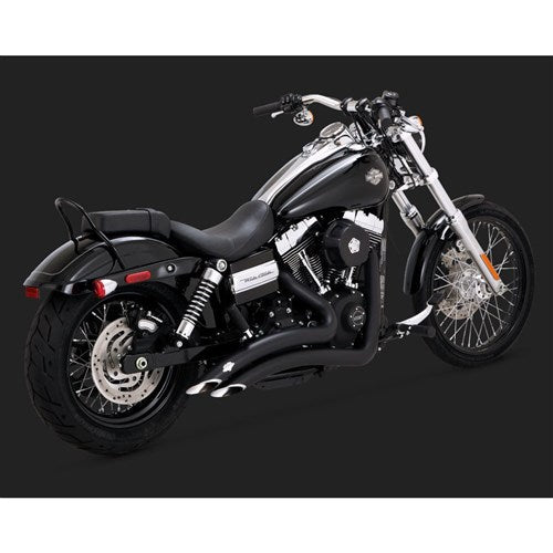 #V & H BIG RADIUS BLACK DYNA 06-17 (EXCL SWITCHBACK) (WILL BECOME V46081)