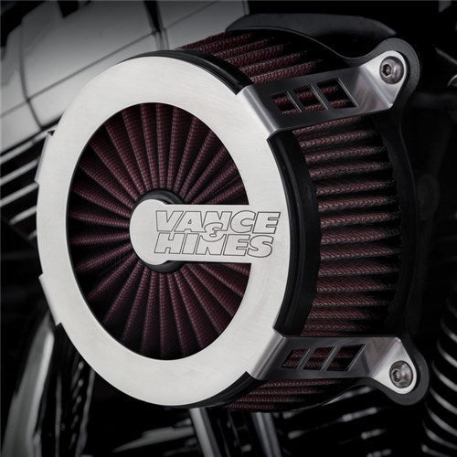 V&H VO2 CAGE FIGHTER AIR INTAKE BRUSHED SPORTSTER 91-21 (WAS V70069)