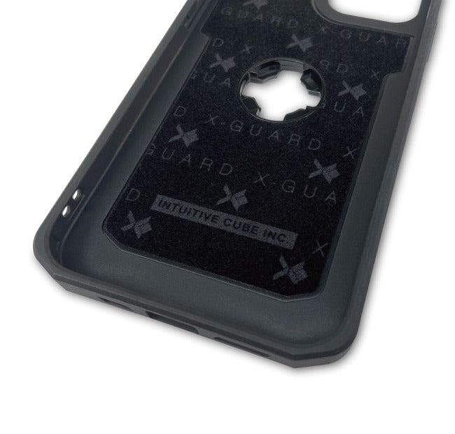 iPhone 12 / 12 Pro X-Guard Case Carbon Fibre + Infinity Mount