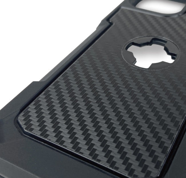 iPhone 12 Pro Max X-Guard Case Carbon Fibre + Infinity Mount