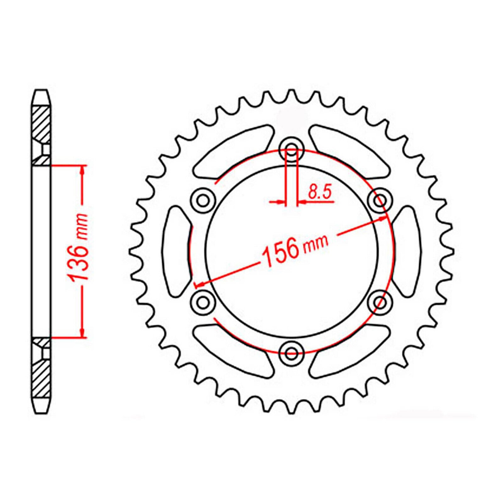 XAM Sprocket Kit Sherco 450/510SH1 NSD 14/49