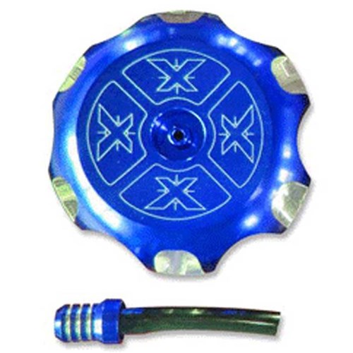 XTECH GASCAP YZ 03-/YZF 03-/KX 05-08/KXF 06- BLUE