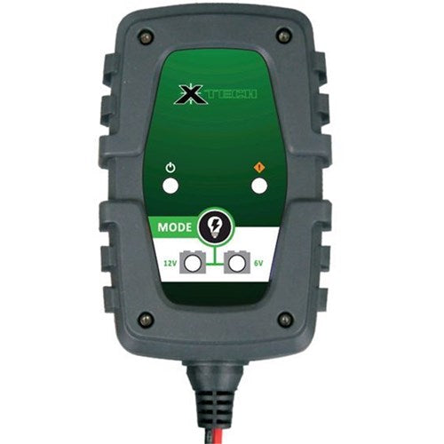 X TECH BATTERY CHARGER 1 amp 6V/12V