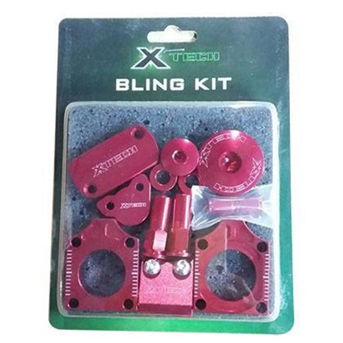 X TECH BLING KIT HONDA CRF250R/CRF450R 10-14 RED