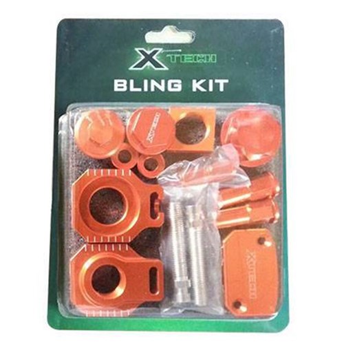 X TECH BLING KIT KTM SX/SXF 125/150/250/350/450 09-12 ORANGE