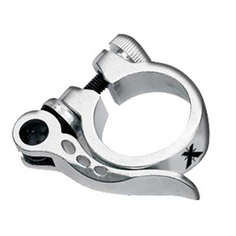 X-TECH SEATPOST CLAMP QR 28.6 BLACK [ONC01] #