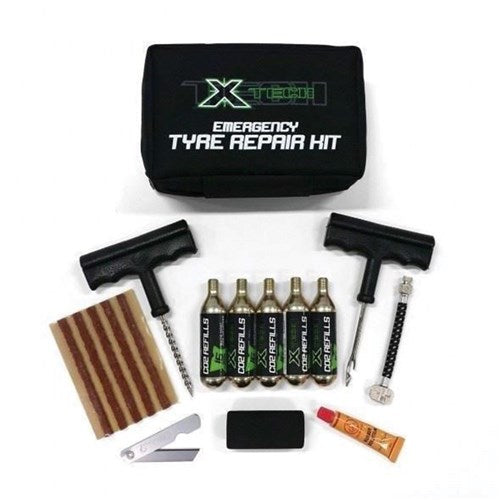 X-TECH EMERGENCY TYRE REPAIR KIT (CANNOT AIR FREIGHT THIS ITEM) (UN1013/2.2)