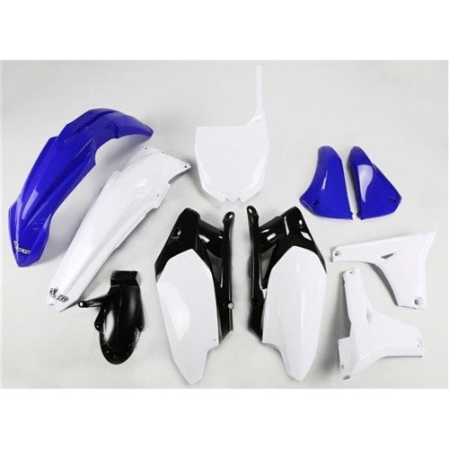 #UFO YZF450 2013 PLASTICS KIT ((WHT))