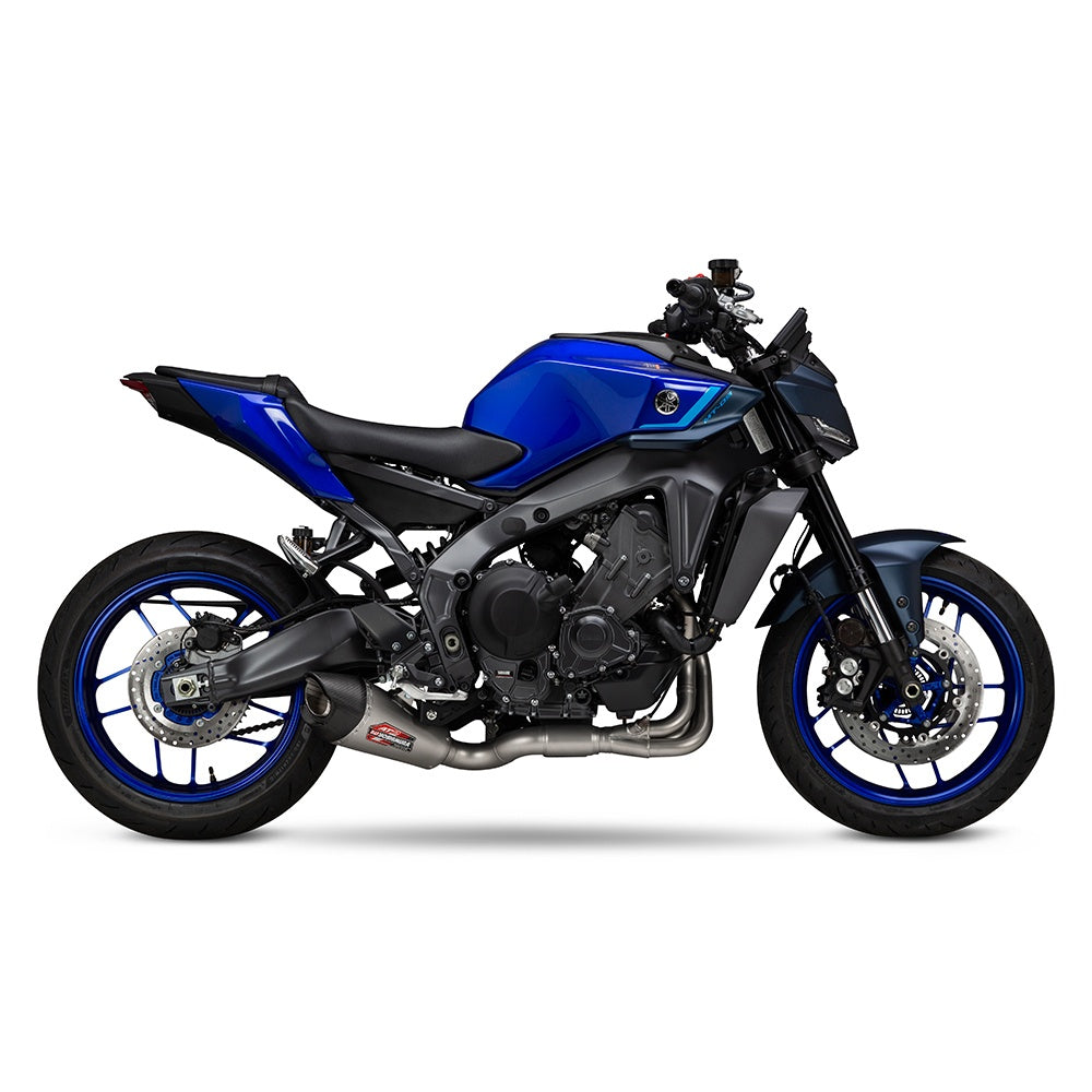 Yoshimura MT-09 21-25 / XSR 900 22-25 Race AT2 Stainless Full Exhaust, w/ Stainless Muffler
