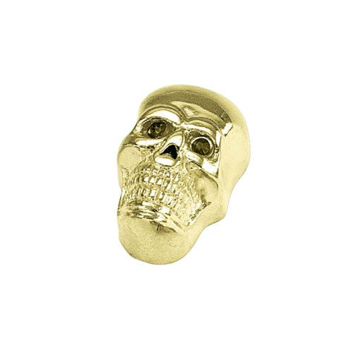 #ZODIAC (LG) SKULL KROMMET - GLD -