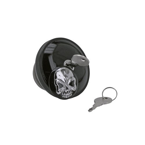 #ZODIAC GASCAP LOCKING CHR SKULL 82-95 R/H VENTED