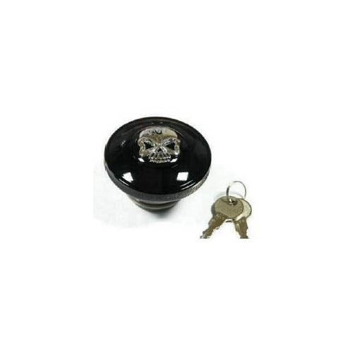 #ZODIAC GASCAP SET LOCKING CHR SKULL 82-95