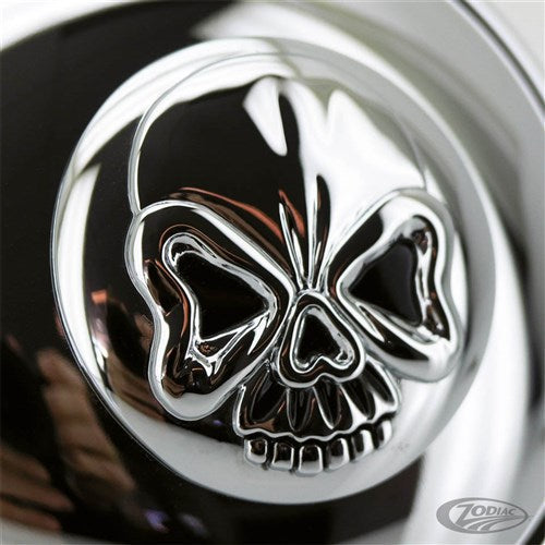 #ZODIAC GASCAP LOCKING CHR SKULL 96-07 R/H VENTED