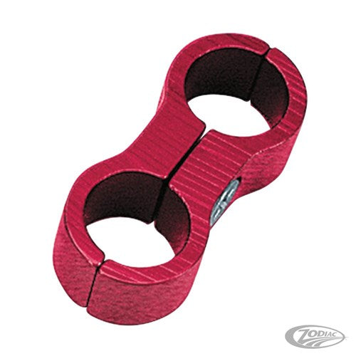 #ZODIAC OIL LINE CLAMP RED