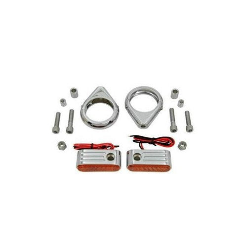 ZODIAC RADIAL INDICATOR /CLAMP SET 39MM CHROME