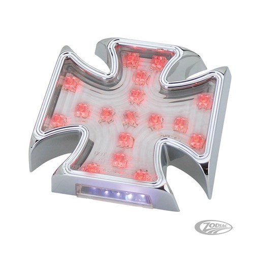 #ZODIAC MALTESE CROSS LED T/LIGHT