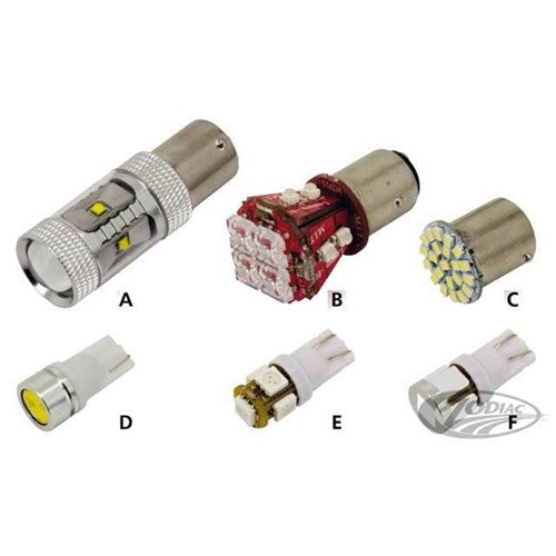 #ZODIAC SYNAPSE LED BULB 12V WHT 1157 STOP/TAIL