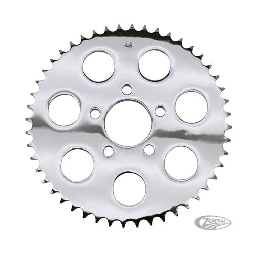 ZODIAC SPROCKET FLAT 48T 2000 on CHROME