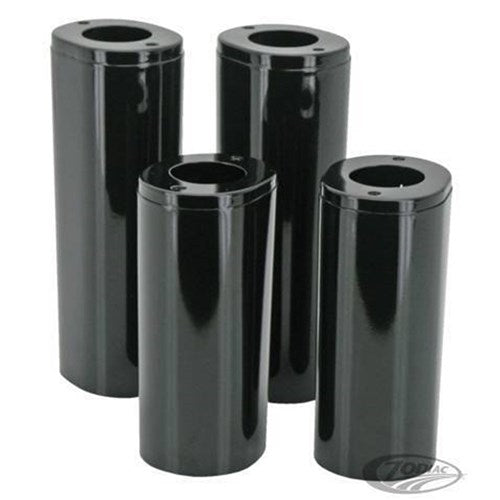 #FORK SLIDER COVERS STD BLK GLOSS