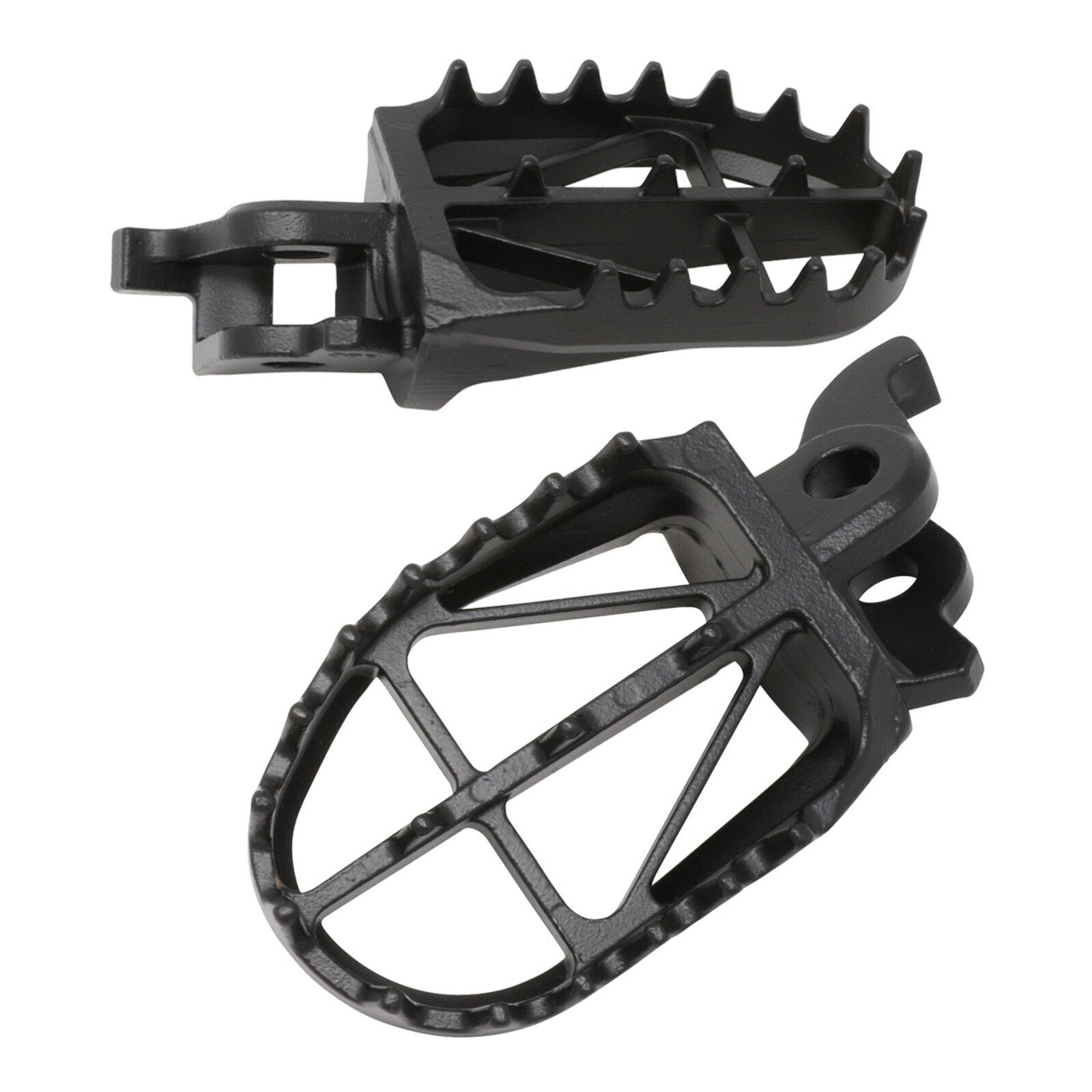 Zeta Wide Chromoly Ultra-Wide Foot Pegs - Kawasaki KX250F / KX450F ('09-)