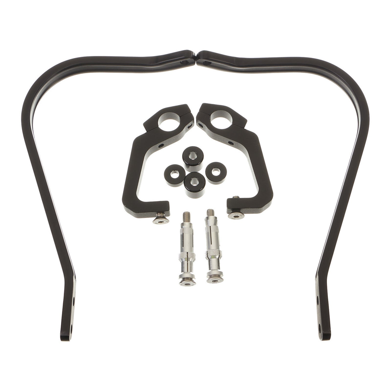 Zeta Adventure Armour Handguards for 22.2mm Handlebars - Black