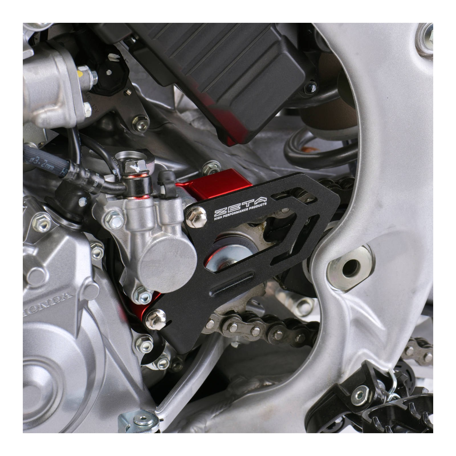 Zeta Case Saver with Cover - Honda CRF450R / CRF450RX ('21-) - Red