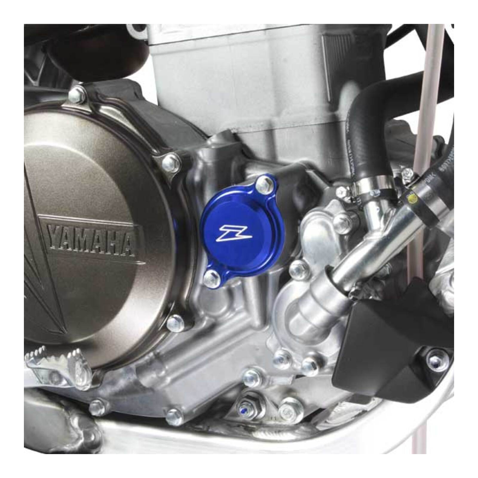 Zeta Oil Filter Cover- Assorted Yamaha Models - Blue
