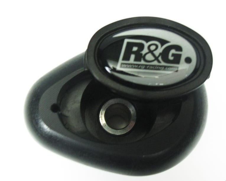 R&G BOBBIN CAP BLK SINGLE