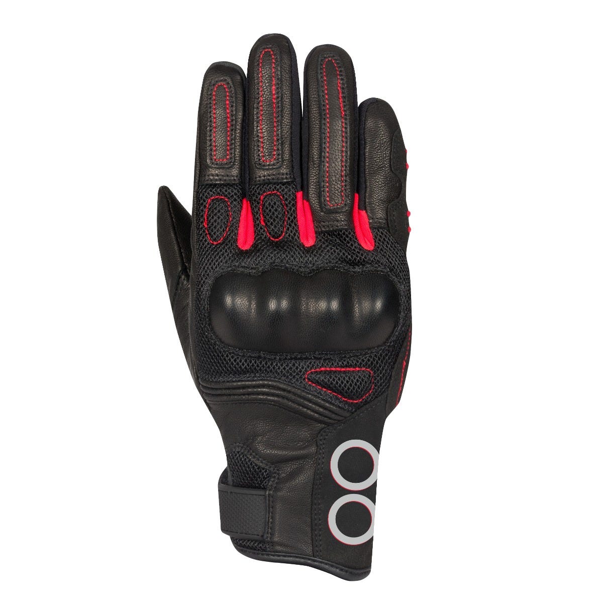 Bering Lady Pitts Glove - Black/Red