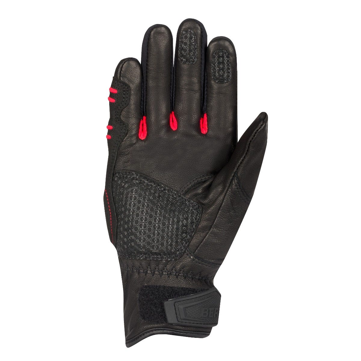 Bering Lady Pitts Glove - Black/Red