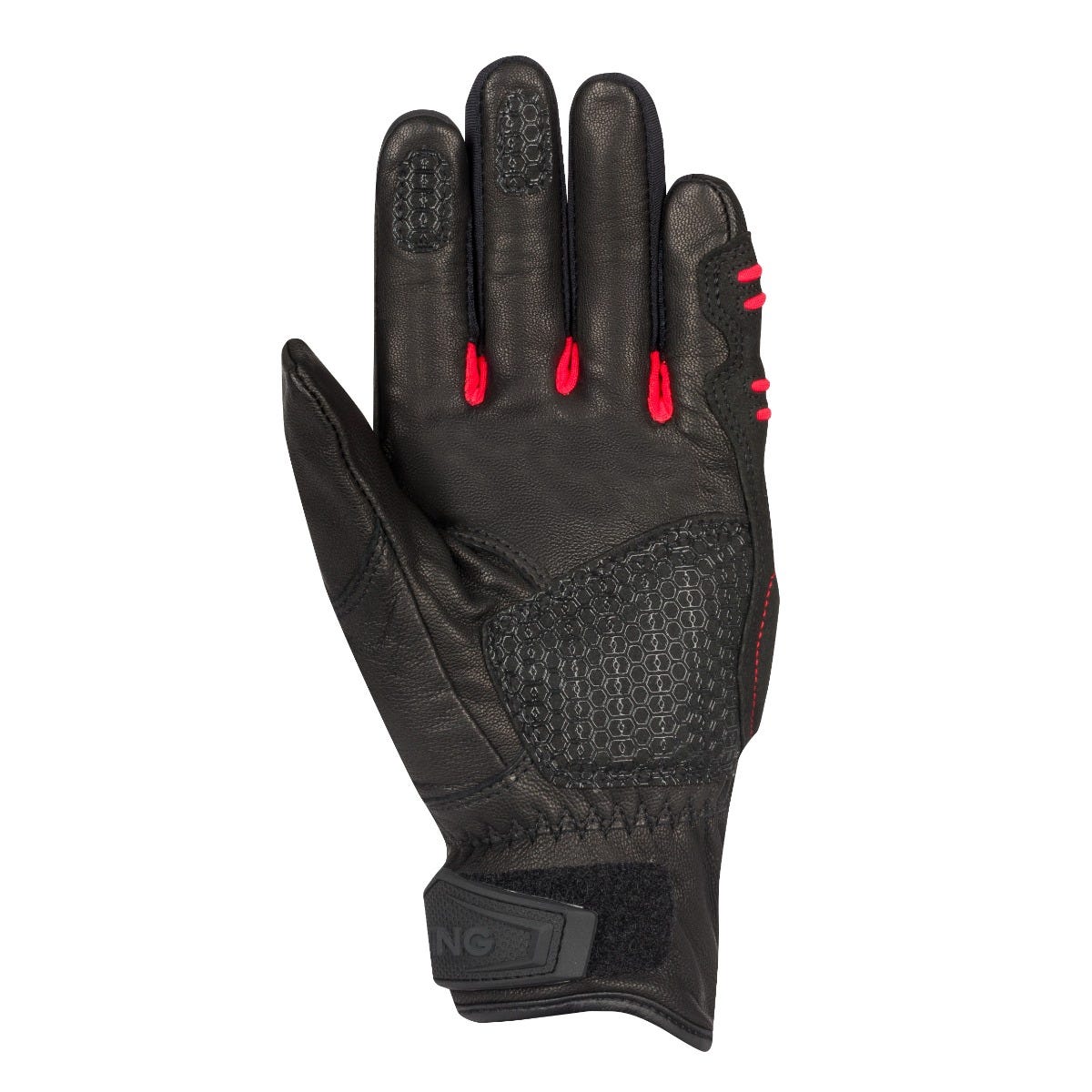 Bering Lady Pitts Glove - Black/Red