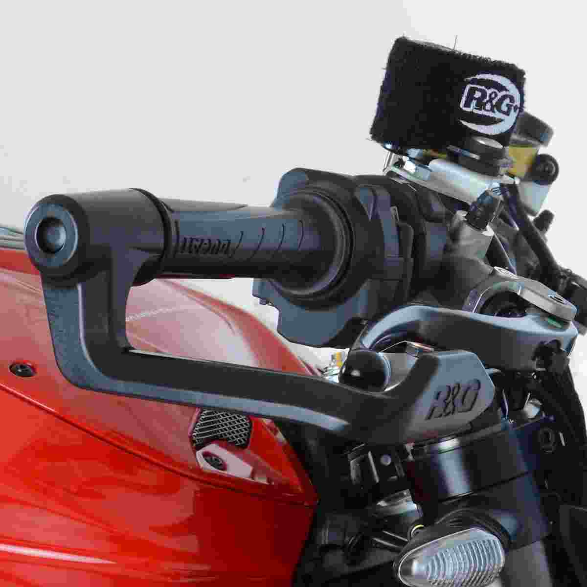 Brake Lever Guard, Black, 675 Daytona '06-
