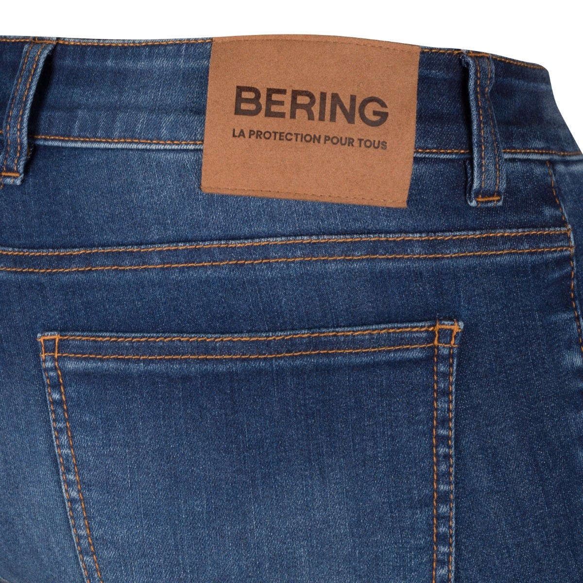 BERING PANT TRUST DENIM TAPERED BLUE WASH XXL