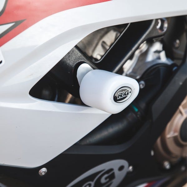 Crash Protectors-Aero Style  BMW S1000RR '19- WHT