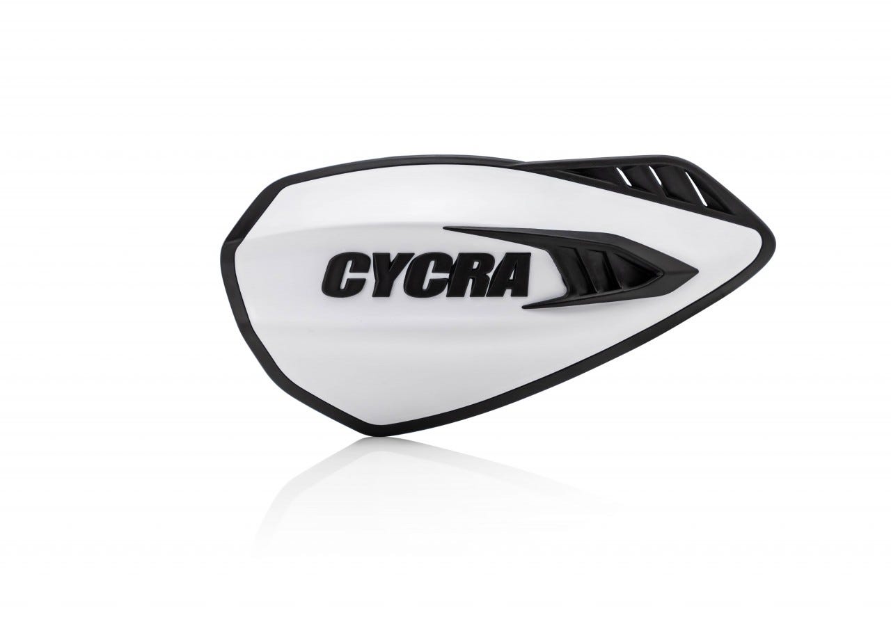 CYCLONE HANDGUARD:WHITE/BLACK