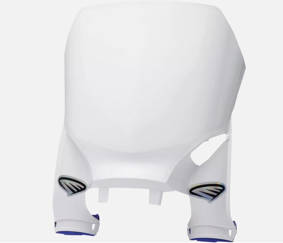 Cycra Stadium Number Plate YZ450F 2023 White - White