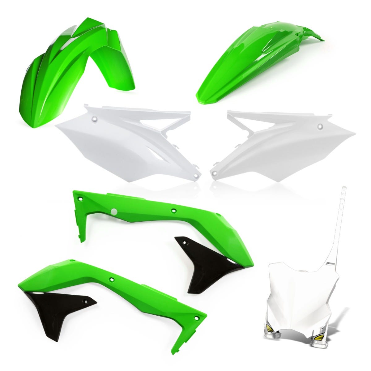 5 PIECES REPLICA KIT KAWASAKI KXF 450 2018 - OEM